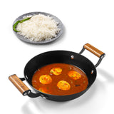 Wonderchef Ferro Light Cast Iron Kadhai (24 cm, 2.3L)