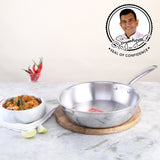 Wonderchef Nigella Tri-Ply Fry Pan (24 cm, 2L)